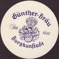 Pivní tácek privatbrauerei-gunther-1