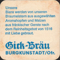 Beer coaster privatbrauerei-gunther-3-zadek-small