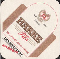 Beer coaster privatbrauerei-harke-1