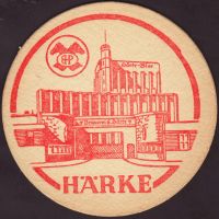 Beer coaster privatbrauerei-harke-12-zadek-small