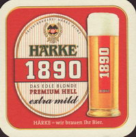 Beer coaster privatbrauerei-harke-2-zadek