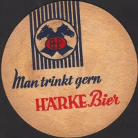 Beer coaster privatbrauerei-harke-21