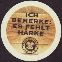 Beer coaster privatbrauerei-harke-9-zadek