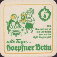 Beer coaster privatbrauerei-hoepfner-18-zadek