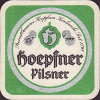 Pivní tácek privatbrauerei-hoepfner-28