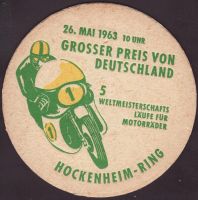 Beer coaster privatbrauerei-hoepfner-31-zadek