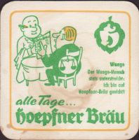 Beer coaster privatbrauerei-hoepfner-33-zadek