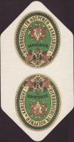 Beer coaster privatbrauerei-hoepfner-34-oboje-small