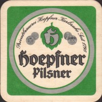 Beer coaster privatbrauerei-hoepfner-45-small