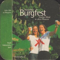 Beer coaster privatbrauerei-hoepfner-50-oboje-small