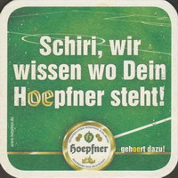 Beer coaster privatbrauerei-hoepfner-8-zadek