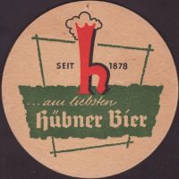 Beer coaster privatbrauerei-hubner-5-oboje-small