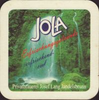 Beer coaster privatbrauerei-josef-lang-jandelsbrunn-5-zadek-small