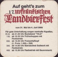 Beer coaster privatbrauerei-kesselring-5-zadek-small