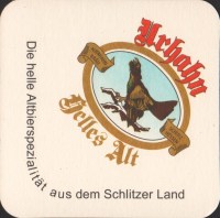 Pivní tácek privatbrauerei-lauterbach-27-zadek