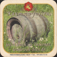 Beer coaster privatbrauerei-reh-5-zadek