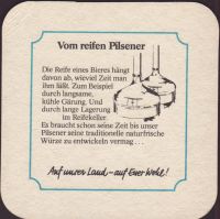 Beer coaster privatbrauerei-schultheis-10-zadek