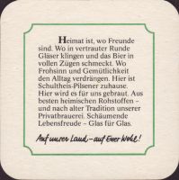 Beer coaster privatbrauerei-schultheis-12-zadek-small