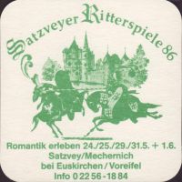 Beer coaster privatbrauerei-schultheis-13-zadek