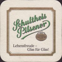 Beer coaster privatbrauerei-schultheis-17