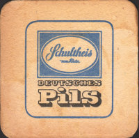 Beer coaster privatbrauerei-schultheis-21-zadek