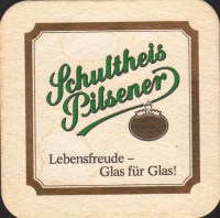 Beer coaster privatbrauerei-schultheis-27-small