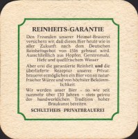Beer coaster privatbrauerei-schultheis-27-zadek-small