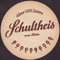 Beer coaster privatbrauerei-schultheis-7-zadek