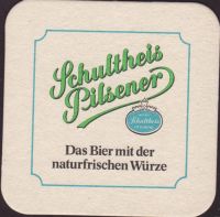 Beer coaster privatbrauerei-schultheis-8