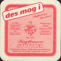 Beer coaster privatbrauerei-stottner-3-zadek