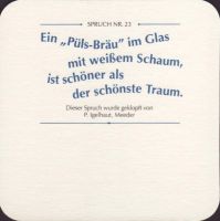 Beer coaster puls-brau-42-zadek