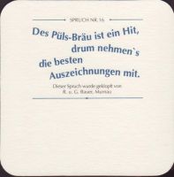 Beer coaster puls-brau-49-zadek-small