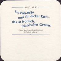 Beer coaster puls-brau-69-zadek