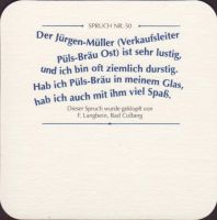 Beer coaster puls-brau-72-zadek-small