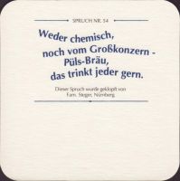 Beer coaster puls-brau-76-zadek