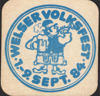 Beer coaster puntigamer-198-zadek
