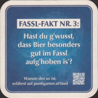 Beer coaster puntigamer-201-zadek