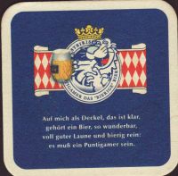 Beer coaster puntigamer-85-zadek