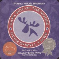 Beer coaster purple-moose-9-small