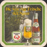Beer coaster quenzer-brau-1-zadek