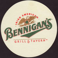 Beer coaster r-bennigans-1-oboje