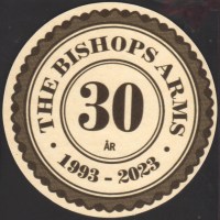 Beer coaster r-bishops-arms-1