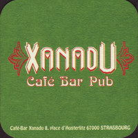 Beer coaster r-cafe-bar-xanadu-1