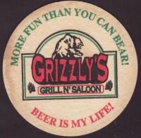 Beer coaster r-grizzlys-1