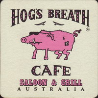 Beer coaster r-hogs-breath-cafe-1