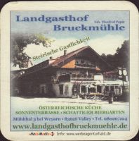Beer coaster r-landgasthof-bruckmuhle-1