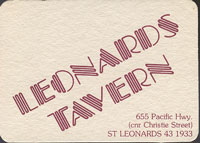 Pivní tácek r-leonards-tavern-1