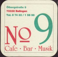 Beer coaster r-no9-1