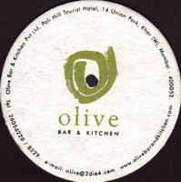 Beer coaster r-olive-1