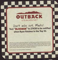Beer coaster r-outback-steakhouse-7